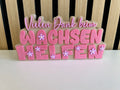 3D-gedruckter Deko-Aufsteller mit Spruch „Vielen Dank beim Wachsen helfen" – Lehrerin Geschenk von Printorista Studio
